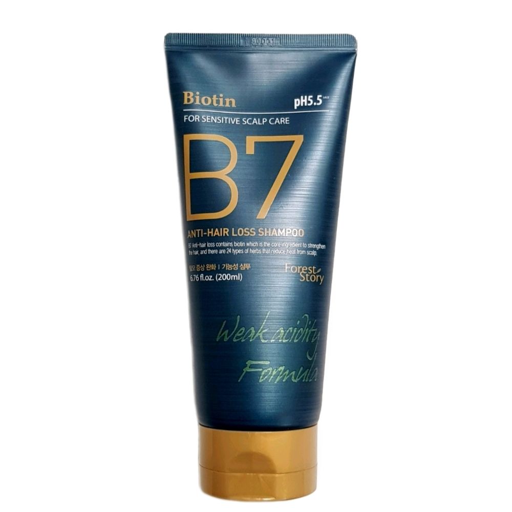 Шампунь против выпадения волос с биотином Forest Story B7 Anti-Hair Loss Shampoo, 200 мл.