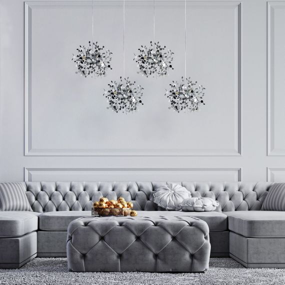 Комплект с подвесной люстрой Lightstar Extra (721134-4+572144-1) L4PL721134