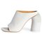 Off-White Open Toe High Heel Sandal 'White'