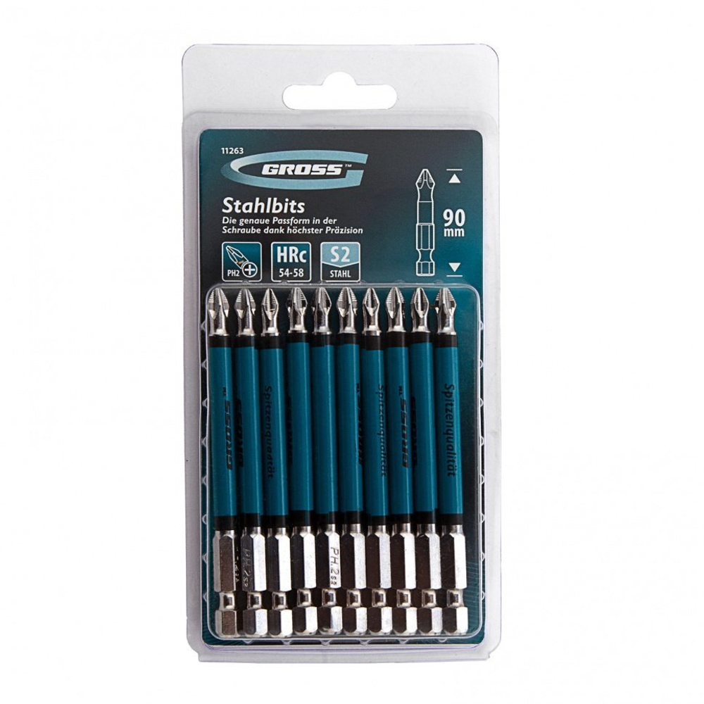 Бита PH2х90 мм Gross
