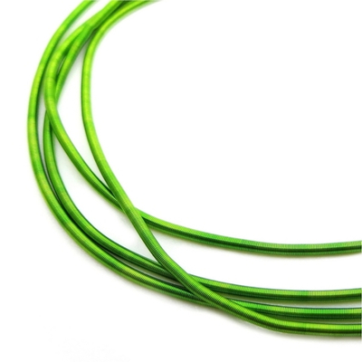 Канитель мягкая, гладкая, KAN/MK, 1,3 мм, матовая, травяной зеленый