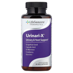 LifeSeasons, Urinari-X®, поддержка мочевыводящих путей и дрожжей, 90 растительных капсул