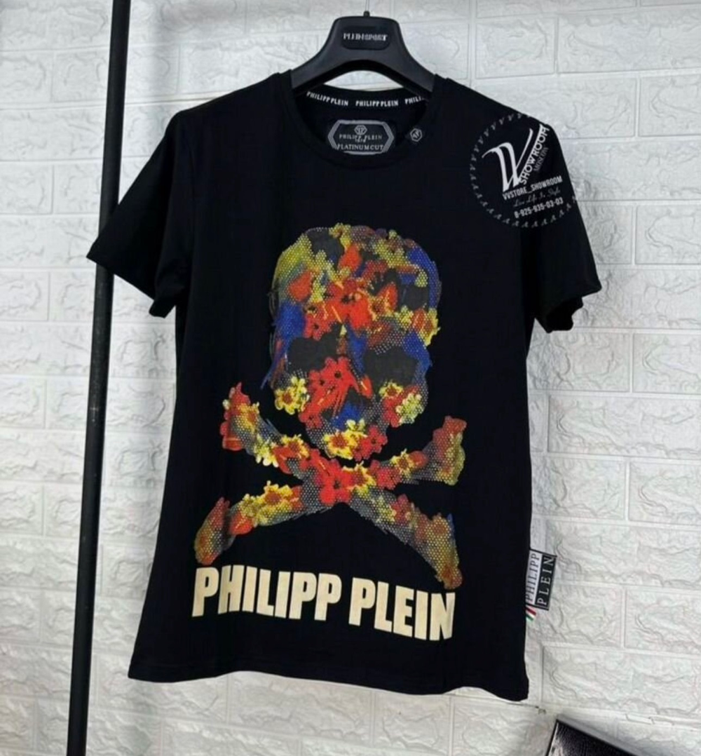 Футболка Philipp Plein Skull Flower