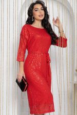 Платье Просто сияй (красное) П11808 LT Collection