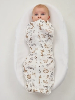 Пеленка кокон для новорожденного