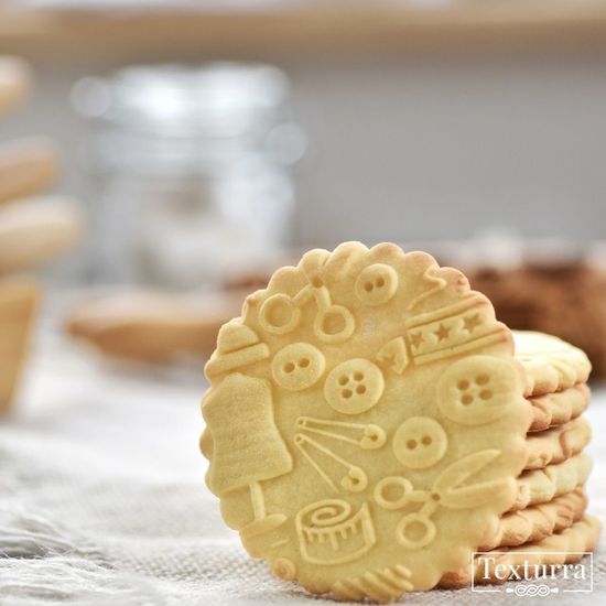 Скалка с узором Рукодельница