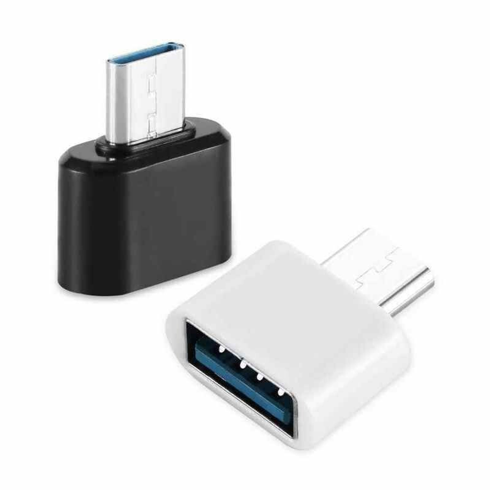 Карт-ридер OTG Mega Micro (белый)