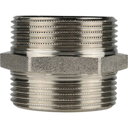 Ниппель HH никелированный 1"1/2 STOUT