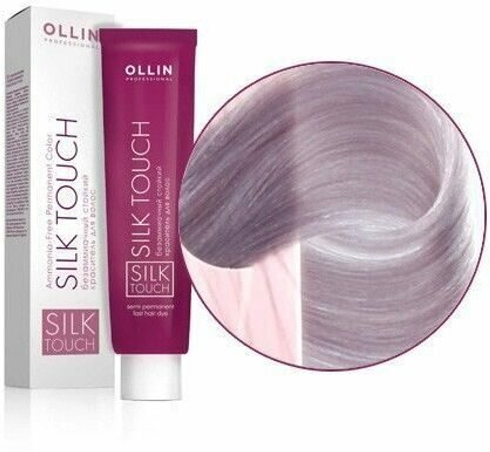 OLLIN SILK TOUCH 9/8 блондин жемчужный 60мл Безаммиачный стойкий краситель для волос