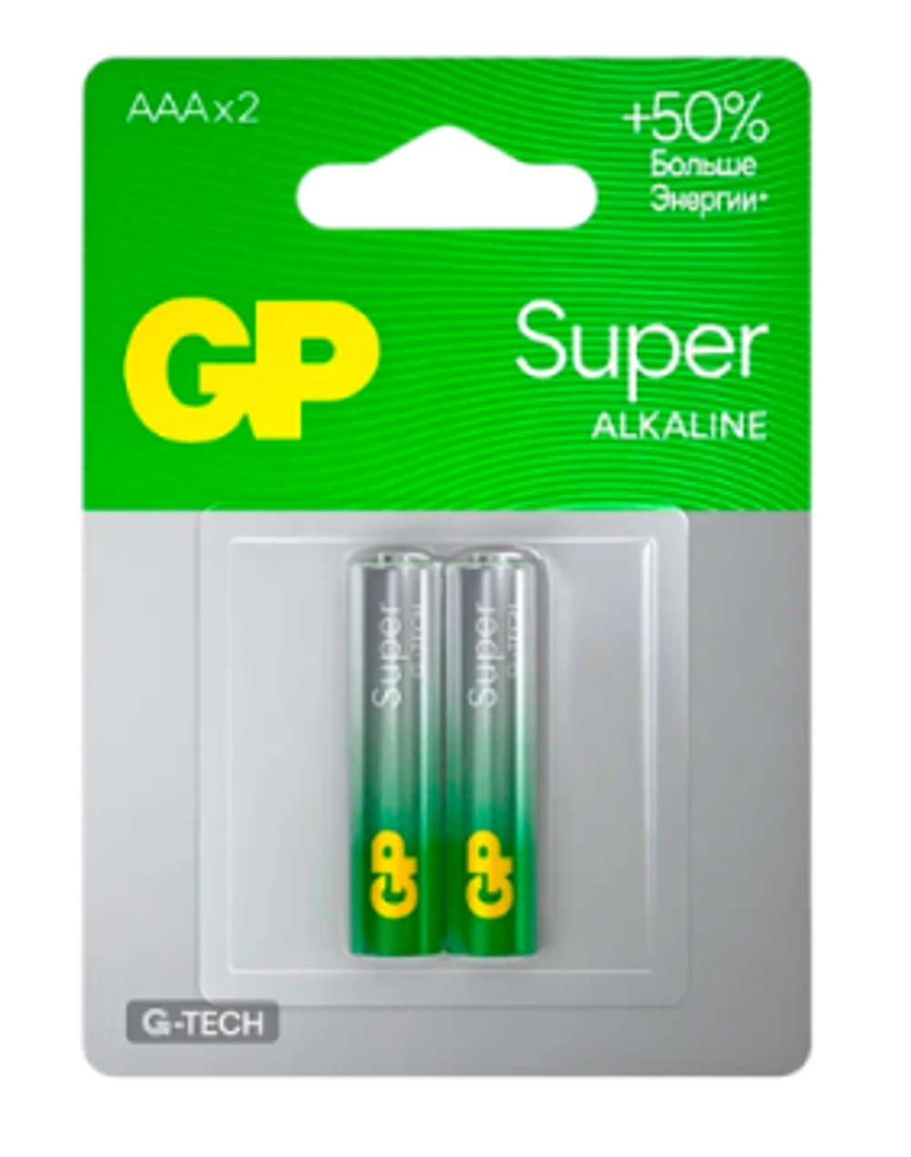 Элемент питания GP LR03 SUPER G-Tech BL/2