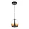 SL6014.413.01 Светильник подвесной ST-Luce Черный/Коричневый, Черный LED 1*17W 3000K RIPPLE