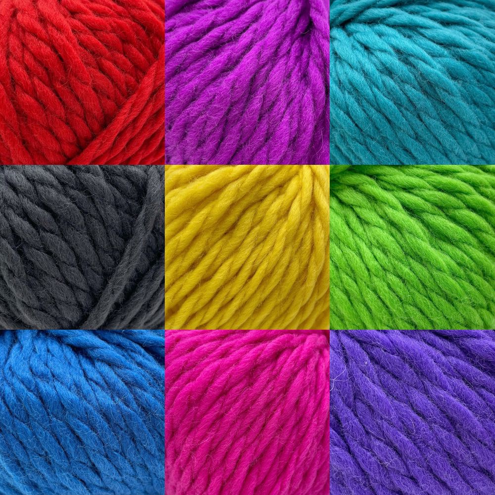 Объемная пряжа (толстая пряжа) Wollume - 100% меринос Schurwolle, 55м/100г, ZEGNA BARUFFA LANE BORGOSESIA