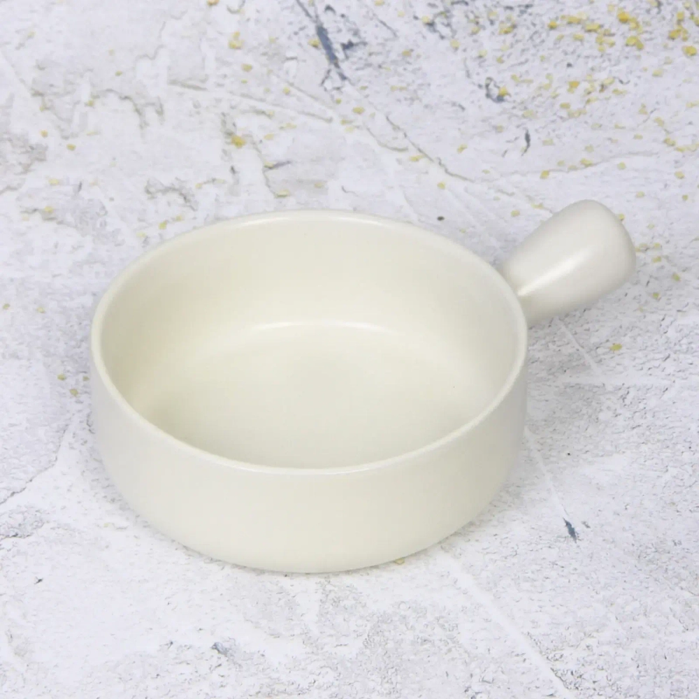 Форма керамическая для запекания «Акварель» 20,5*15,5*5,3см, молочная