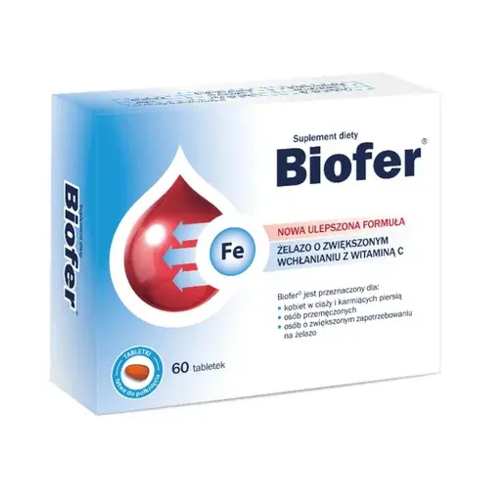 Биологически активная добавка Biofer, 60 таблеток