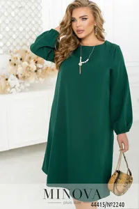 Платье 2240-зеленый Minova