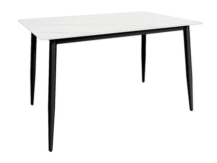 Стол Uni-Form-S2.2B SBlack/White Matt Marble 727*1300*700