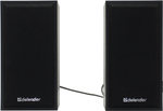 Колонки Defender SPK 240 (2x3W, дерево, питание от USB) &lt;65224&gt;