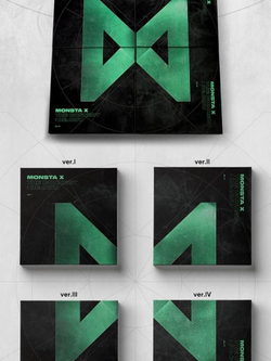 Альбом Monsta X - The Conncet: Dejavu Album 4 Version SET