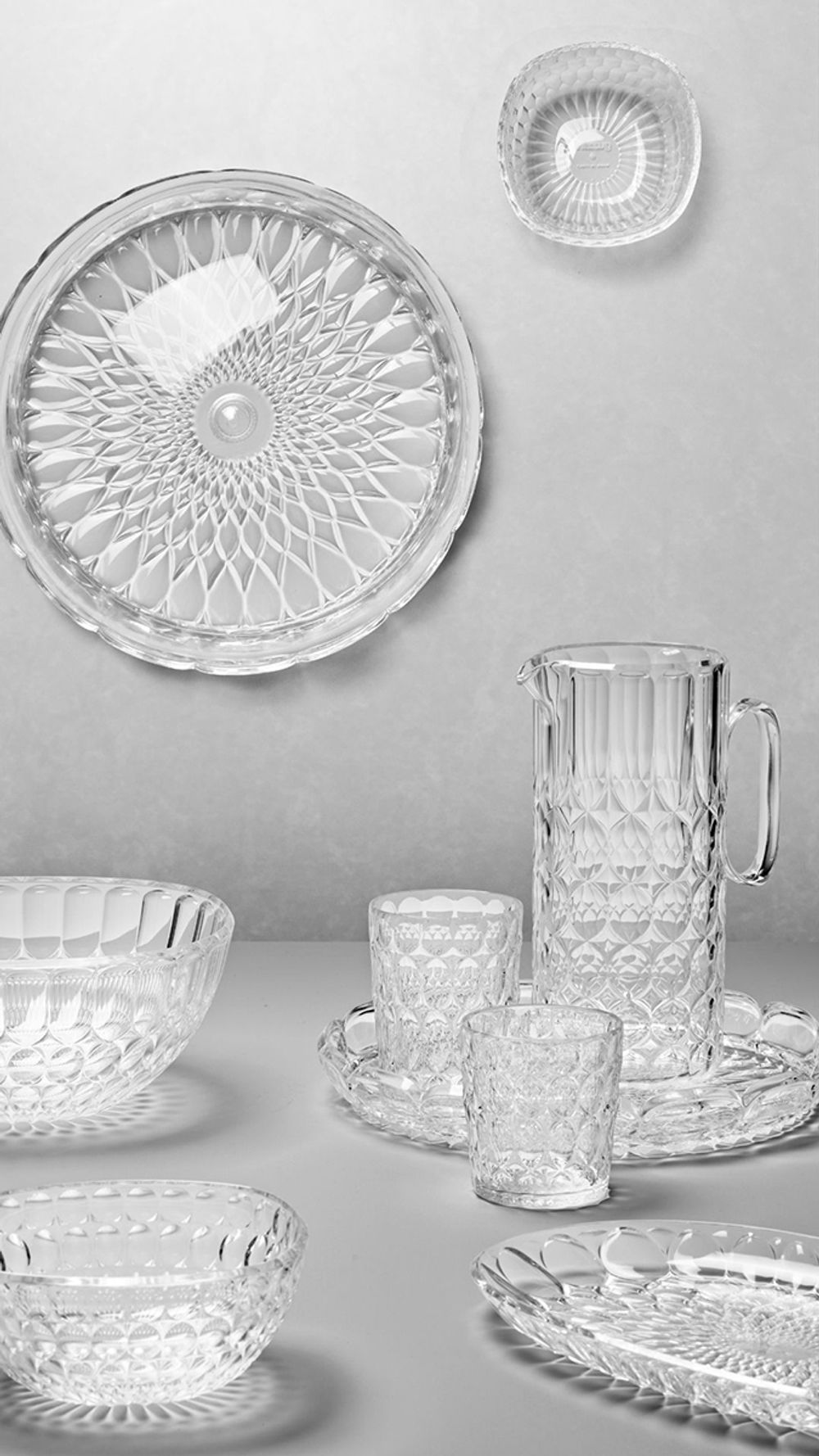 Чаша Vanity, Ø21 см, прозрачная