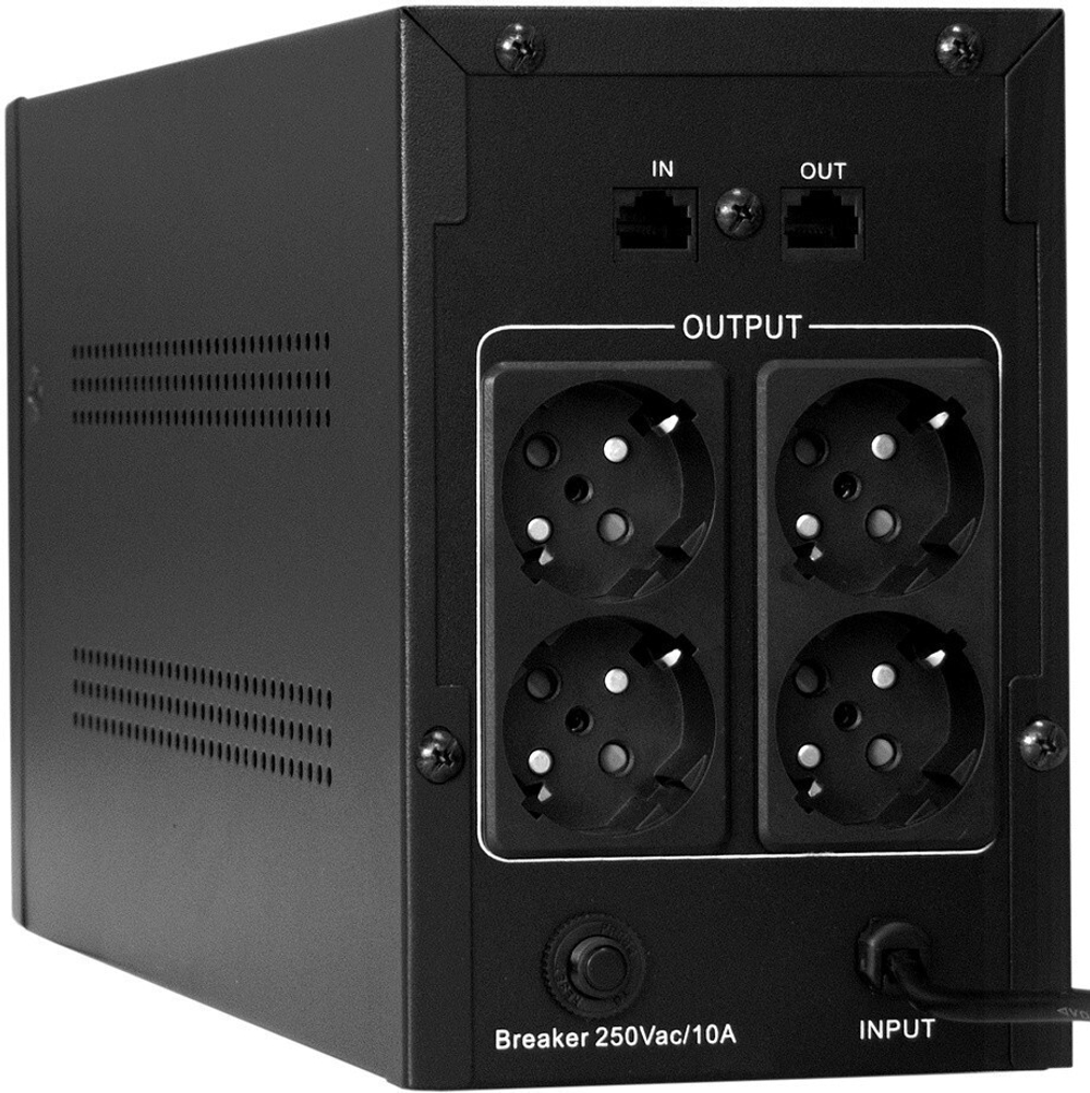 Источник бесперебойного питания  Exegate SpecialPro UNB-1000.LED.AVR.EURO.RJ