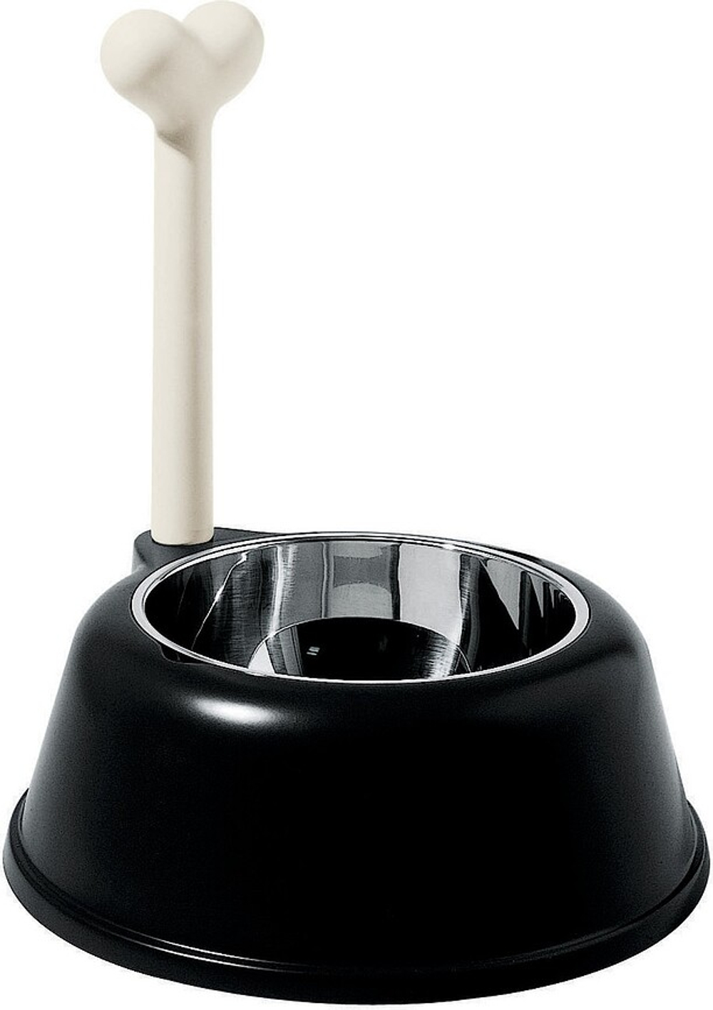 Миска для собак A di Alessi Lupita Achromatics, нержавеющая сталь, 32 см