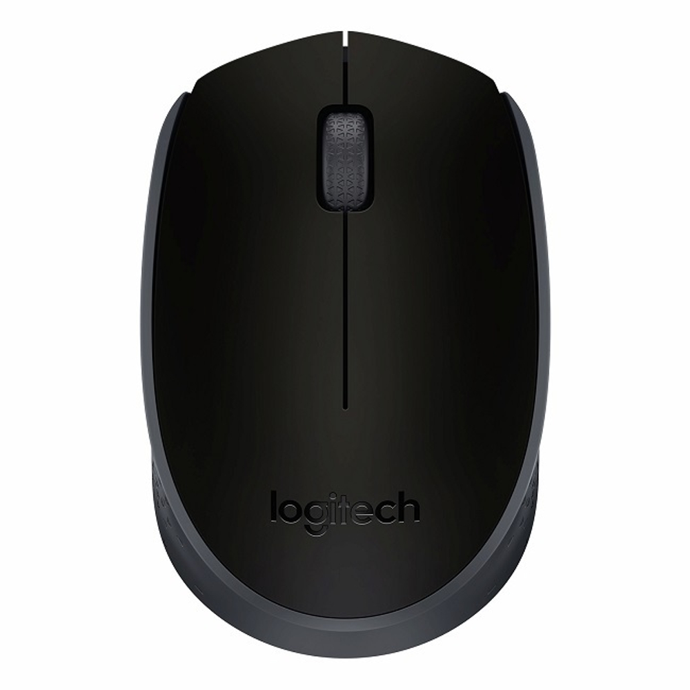 Мышь беспроводная Logitech M171, черный/серый (910-004424), (910-004643)