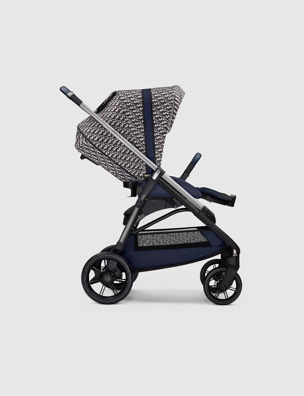 Детская Коляска Dior Stroller "Beige and Blue"