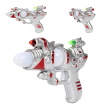 Пистолет на батарейках 24см, пакет 868