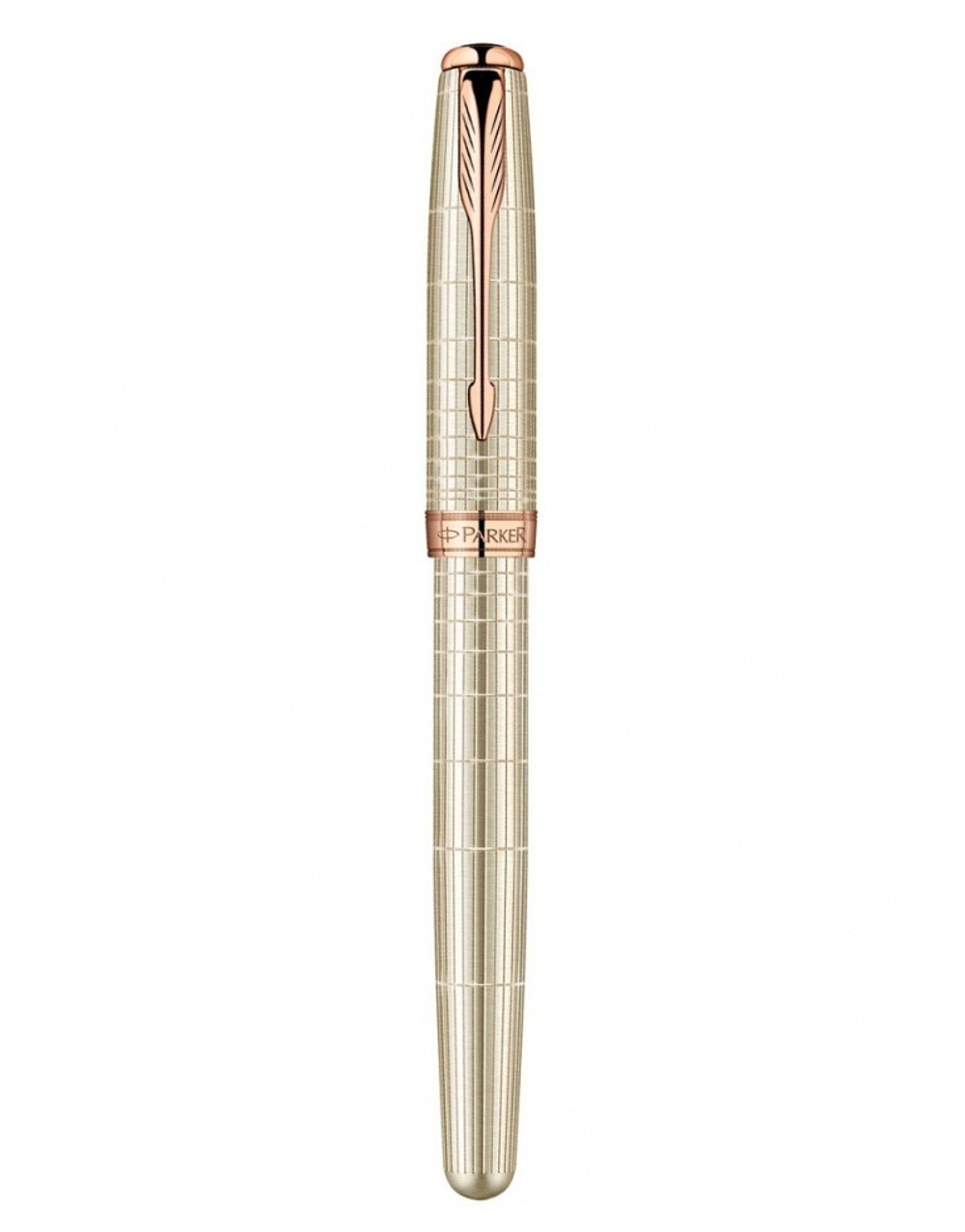 Перьевая ручка Parker Sonnet F535 VERY PREMIUM Feminine, (серебро 925 пробы) цвет: Silver PGT, перо: F