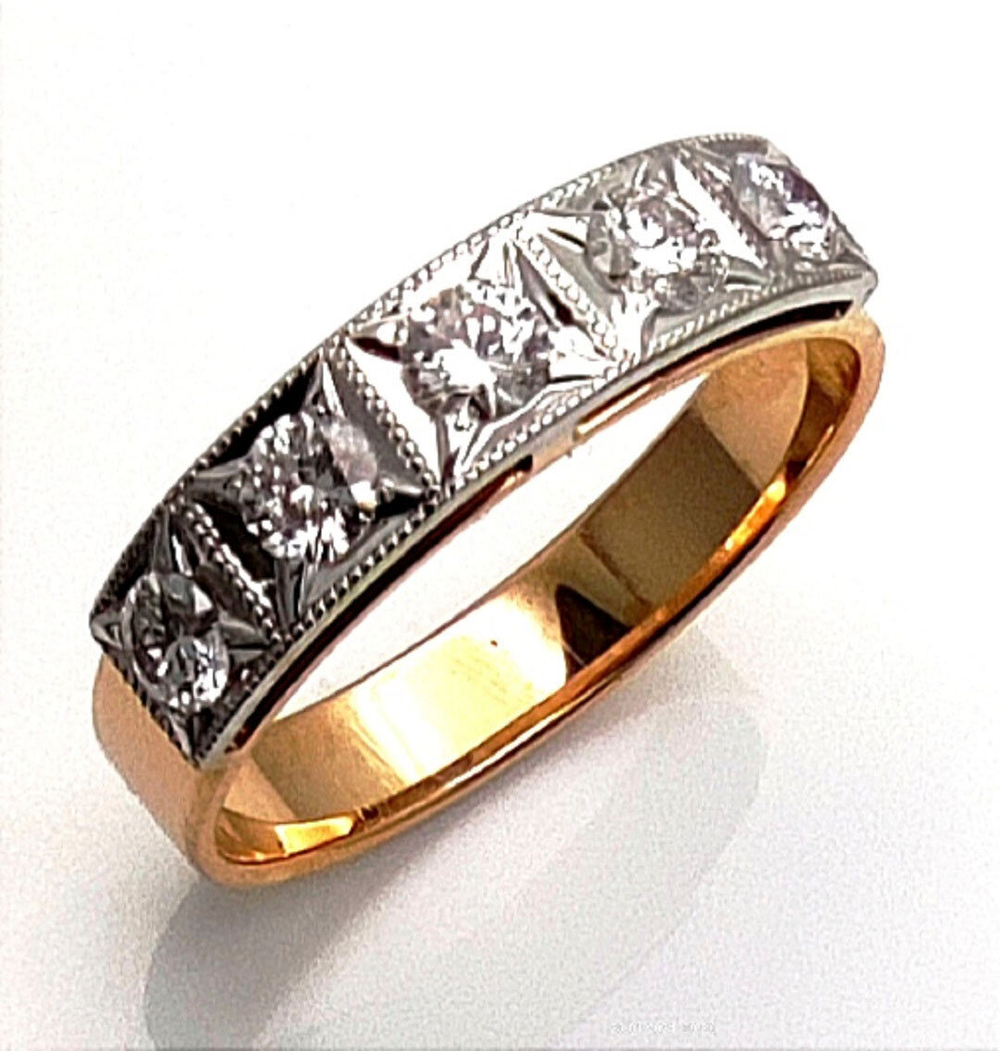 Ювелирное кольцо Эстерелла, золото 585, бриллианты