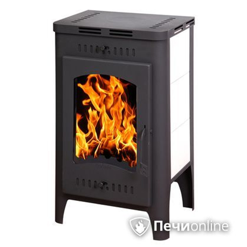 Печь-камин Экокамин Бавария Оптима с металлической крышкой, 6 кВт