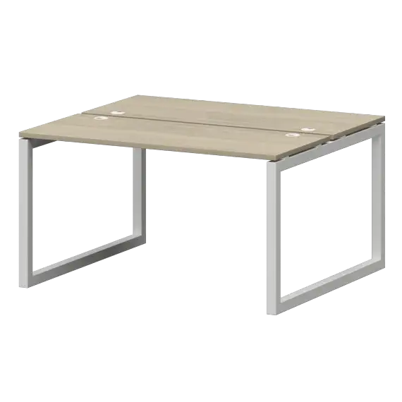 Бенч двойной на металлокаркасе СМС2-О-12К.120.Пр50  1200x1236x750 Смарт