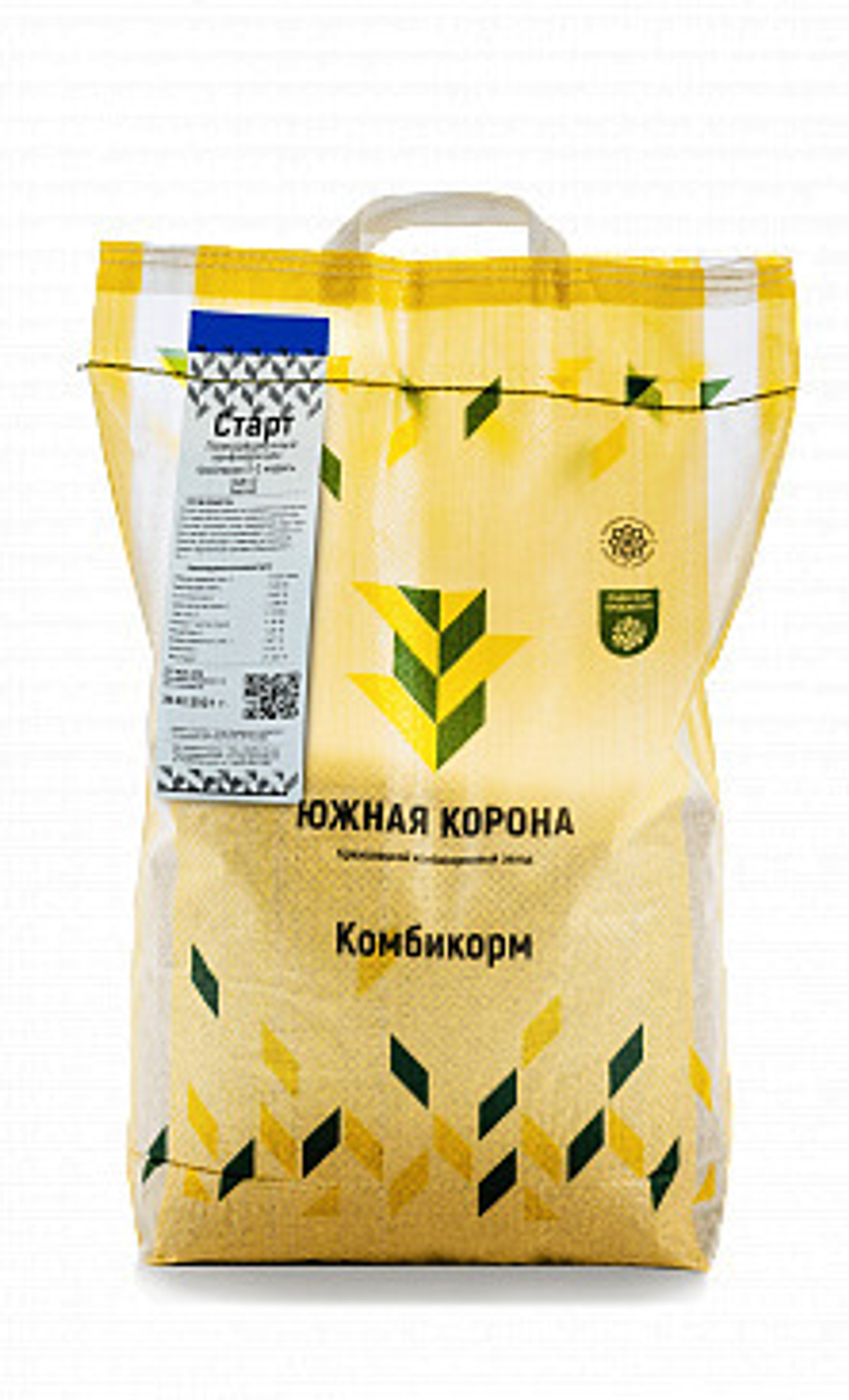 Комбикорм для бройлеров в возрасте 0-2 недель СТАРТ (гранула, фас. 5 кг)