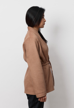 Шапан шерстяной на кулиске MURA SYZYGY CAMEL