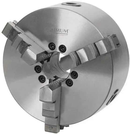 Трёхкулачковый токарный патрон 160 мм Optimum Camlock ASA D1-4"