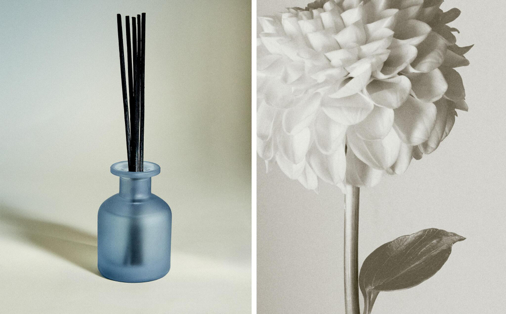 Zara Home AQUA BERGAMOTA REED DIFFUSERS — ароматический диффузор с тростниковыми палочками, Аква Бергамот, 120 мл