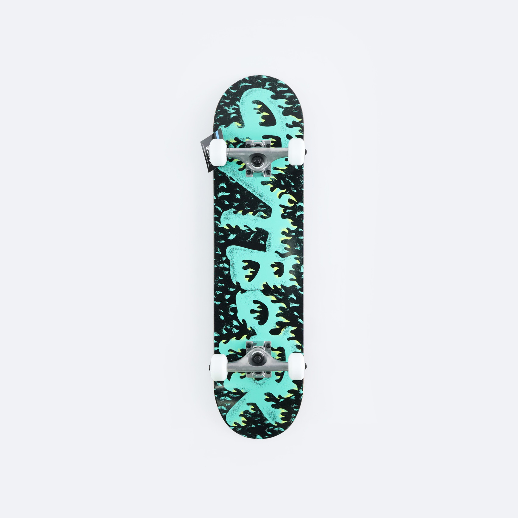 Скейтборд в сборе Футворк Flame (green) артикул: - купить в магазине Дайс