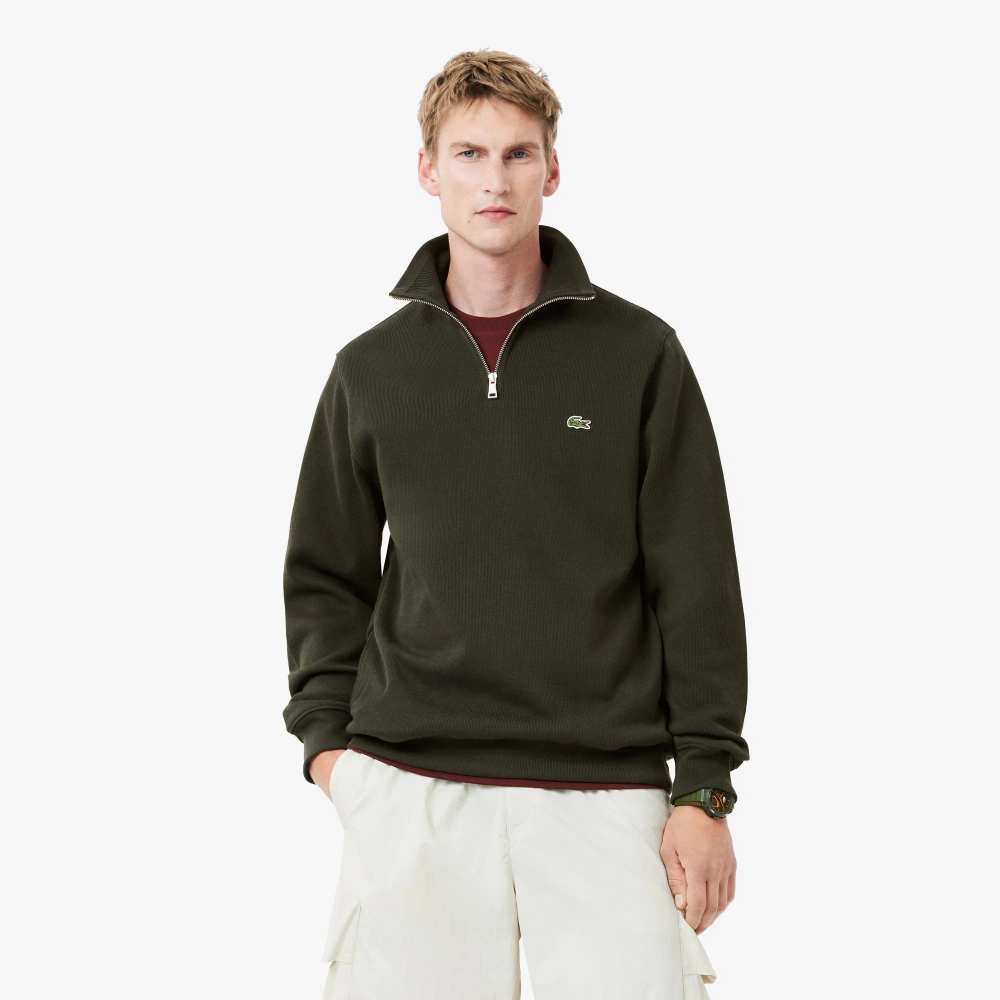 Мужской свитер Lacoste Zipped High Neck Carded Wool