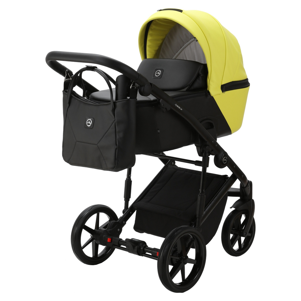 Детская универсальная коляска Adamex MOBI Deluxe SD-30 (3в1) 100% экокожа