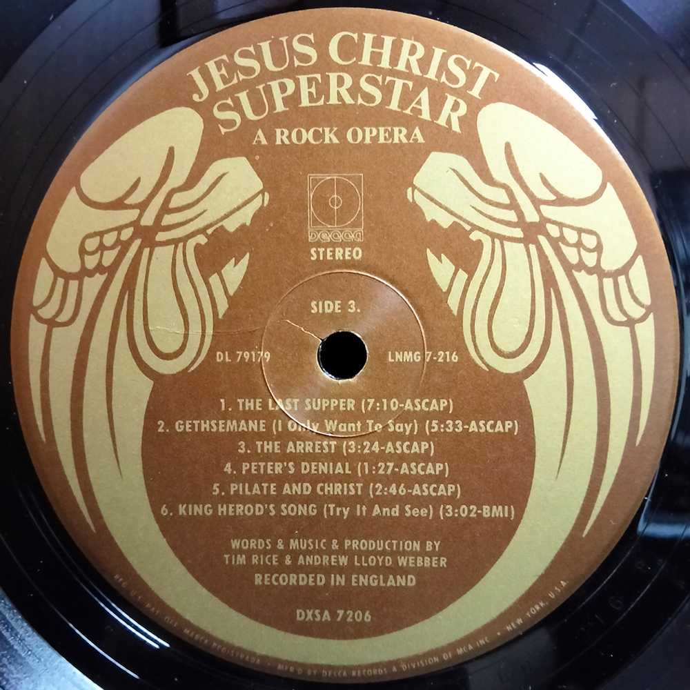 Andrew Lloyd Webber & Tim Rice / Jesus Christ Superstar - A Rock Opera (2LP)
