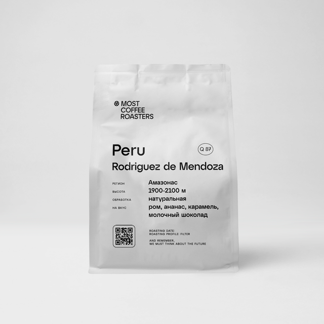 Peru Rodriguez de Mendoza, нат. анаэроб., эспрессо