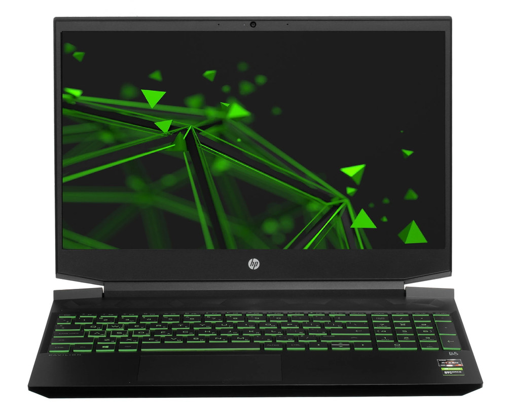 15.6" Ноутбук HP Pavilion 15-ec0078ax (1920x1080, AMD Ryzen 7 3750H, RAM 8ГБ, SSD 512ГБ, NVidia GeForce 1650, Win 10)