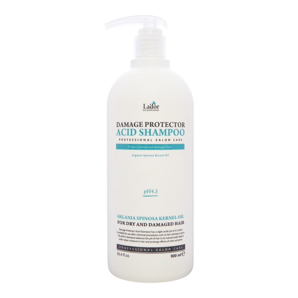 La'dor Damage Protector Acid Shampoo Шампунь с аргановым маслом 900мл
