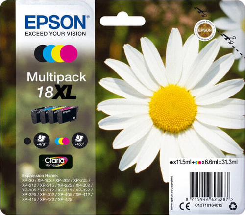 Картридж струйный Multipack Epson Daisy C13T18164022
