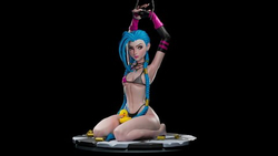 Фигуркаел Джинкс Лига легенд Jinx League of Legends