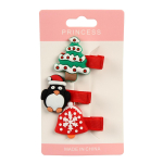 Зажимы для волос 3шт "PodarkiGrad - Весёлые приключения" (JINRE TRAVEL)