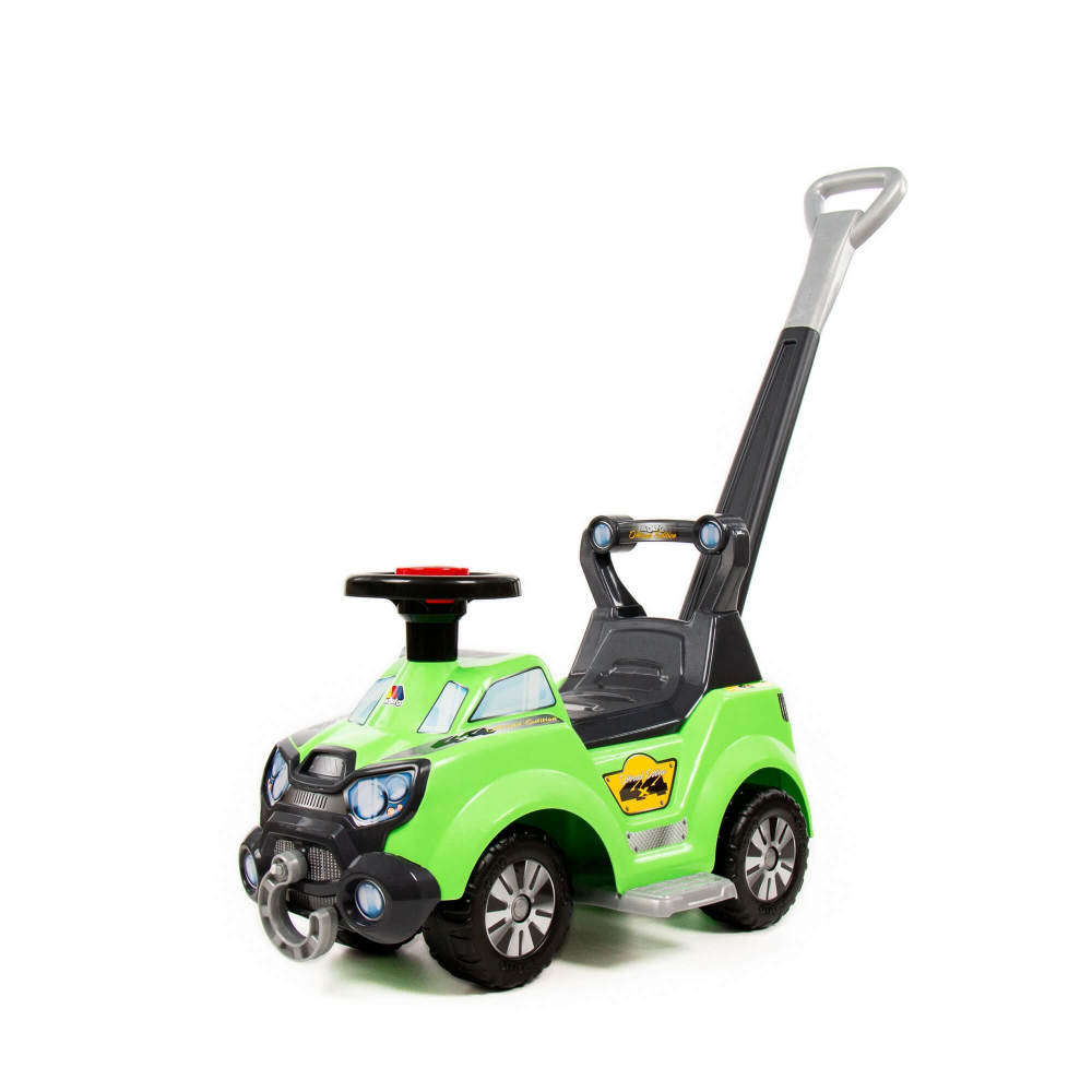 Каталка - автомобиль SOKOL с ручкой и подножкой арт. 48165 ПОЛЕСЬЕ