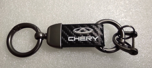 Брелок "Chery" карбон mini (1 шт.)