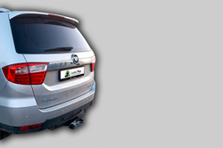 Фаркоп(прицепное) Лидер-Плюс для TOYOTA FORTUNER 2005-2016 / 2016-... FOTON SAUVANA 2015 -... (кроме TRD)(паспорт и сертификат в комплекте)(без электрики)T122-F