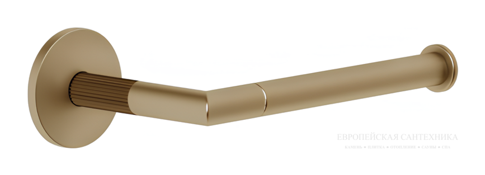 Бумагодержатель Gessi Ingranaggio, настенный, цвет Warm Bronze Brushed PVD